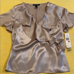 Ralph Lauren 100% silk blouse